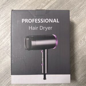 (NEW)Professional Ionic Hair Dryer, Powerful 1800W Fast Drying